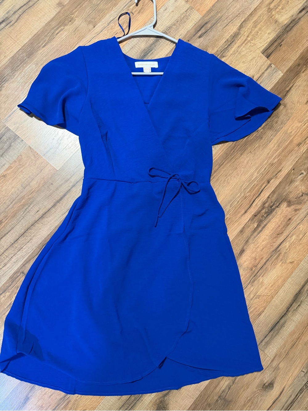 Monteau blue dress size large